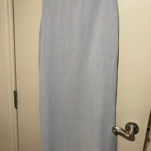 Vintage 3 piece grey suit: tank, blazer, pencil sk